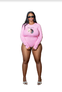 The Audacity Republic ™️ Pink Dandridge Monroe Bodysuit