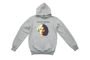 Heather Grey Dandridge Monroe Unisex Hoodie.